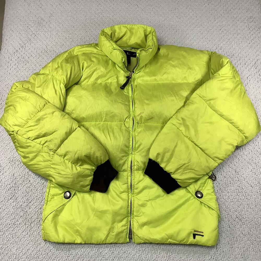 Fila Jacket Mens Small Down Puffer Goose Insulated Ripstop Winter Coat